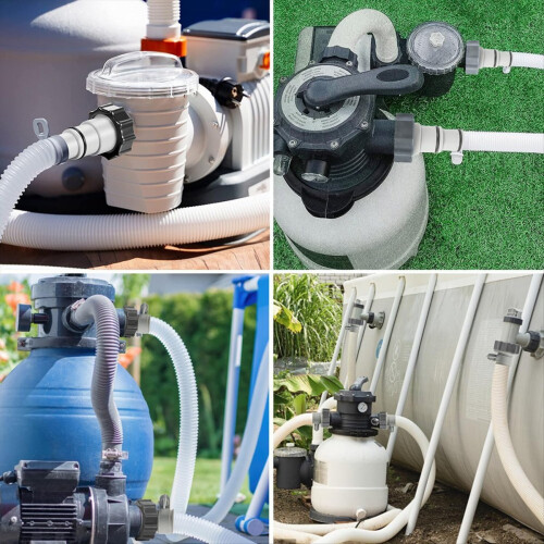 Poolschlauchadapter, Schlauchadapter Pool, Poolschlauchadapter Set 2