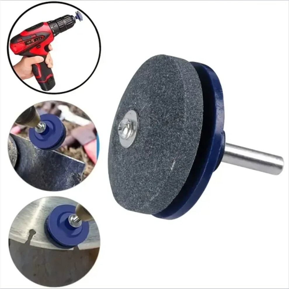 Sharpening Made Easy: Electric Lawn Mower Sharpener With Wear- Grinding Heads And Grinding Stone 4854032757366
