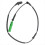 4 stk. ABS-hjulhastighedssensor for og bag SSF500011 SSF500021 til 2007-2012 3