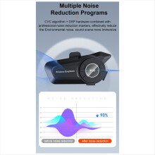 Słuchawki do kasku motocyklowego Y50 Roulette Wheel Rotation Bluetooth 5.3 Słuchawki bezprzewodowe douszne IP67 Wodoodporne