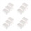 Rack Multi-Layer Desktop Computer Desk Storage Rack Drawer Three-Layer Ladder Storage Rack Small Partition Rack White 3