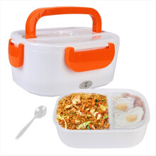 Dinnerware Electric Heated Lunch Box Travel Car Work Heating Bento Plug Food Warmer Fast Container