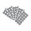 100Pcs 3D Scanner Markers 12mm for 3D Scanner, 3D Tracking Dots Reference Point Markers, Diffuse Reflection Markers 1