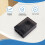 Til 5 Poly+ 5 etui, forbedret beskyttelsesdesign, nem montering, sort 5