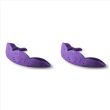 2X Sport Mouth Guard EVA Teeth Protector Adults Mouthguard Tooth Brace Protection Basketball Rugby Boxing Karate,Purple