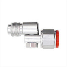 Conjunto de 3 peças 235486 com rosca de 7/8 polegadas para pulverizador de tinta sem ar, permitindo rotação de 180 graus.