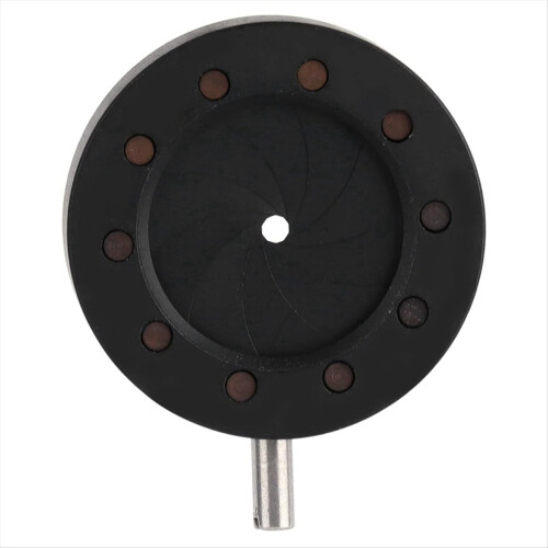 Einstellbare Irisblende mit mechanischer Blendenlinse 2