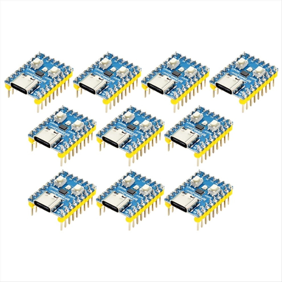 Rp2040-Zero Microcontroller Development Board For Rp2040 Dual-Core M0+Processor 2Mb Flash 10Pcs 4854032706661