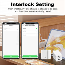 Tuya Zigbee Type-C Smart Adapter Stik 3 Gang Mini USB-C Strømadapter Oplader Stik Timing Stemmestyring til