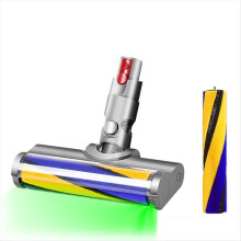 Roller Brush Head Replacement for V10 Digital Slim V12 Detect Slim Vacuum Cleaner Parts with Green Dust Light