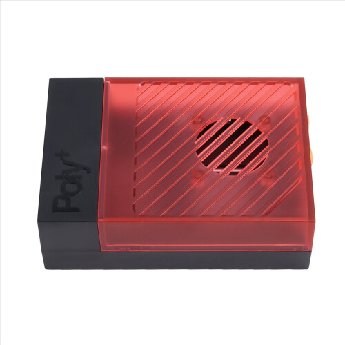Til 5 Poly+ 5 etui Forbedret beskyttelsesdesign Nem montering Rød 2