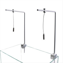 Suporte ajustável para aquário com suporte para luz LED para aquário