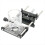 Slotted Bracket Woodworking Desktop Chute Guide Making Tool Workbench Adjustable Linear Guide Rail Slotting Template 1
