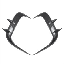 Bilens forreste kofanger splitter spoiler til 5-serie I5 G60 G61 2024+ tågelygter dekorativt dæksel kulfiber