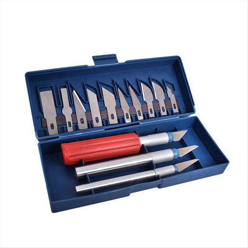 Printing Model Trimming Tool Kit Eraser Carving Tool, 3D Model File Cutter, Material Removal Tool for Work