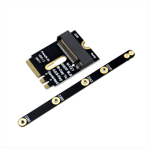 Εγκατάσταση προσαρμογέα PCIE 4.0 M.2 NVME για SSD και 2230