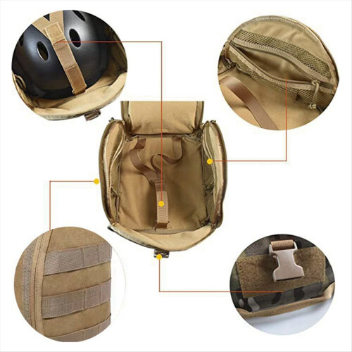 Outdoor Exercise, Helmet, Mask, Mask, Picnic Mat Storage Kit, Accessory Package. 2