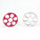 Κενό καρούλι ταινίας 6 οπών Κενό καρούλι λήψης Κενό κόκκινο κασέτα ήχου 7