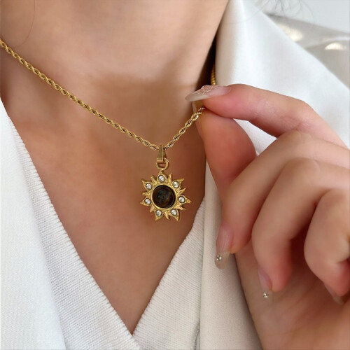 Collane con ciondolo, gioielli, collane per donna, regali per donna. 2