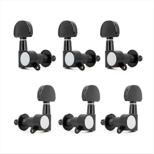 Guitar String Knob Folk Guitar Ukulele Knob Fully Enclosed Classical String Black