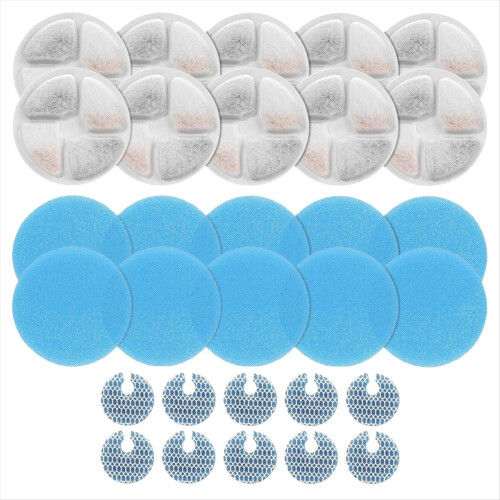 10 set med filter för kattfontäner Filter för dricksfontäner för katter