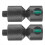 Conjunto de dois pinos de alinhamento de flange de 1-1/8 polegadas em alumínio 6061 com nível, preto. 2