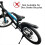 Kinderfietstrainer Handvat, Fietsbalans Duwstang 6