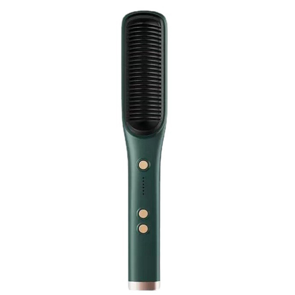 Negative Ion Straightening Comb Dual-Purpose Straight and Curly Electric Curling Comb Hair-Safe Inward Curling Iron EU