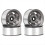 4 τεμάχια μεταλλική ζάντα Beadlock 1,55" με 5 ακτίνες για RC 1/10 D90 CC01 LC70 MST, γκρι 1
