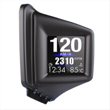 OBD+GPS Car Driving A401 Head Up Display Tachimetro Pressione Olio Temperatura Acqua Consumo Computer di Bordo Cinese