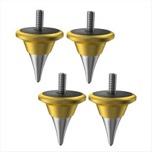 Speaker Isolation Spike Feet Stand Damper Cone for Hifi Audio Turntable Recorder AMP M6 Gold