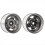 4 τεμάχια μεταλλική ζάντα Beadlock 1,55" με 5 ακτίνες για RC 1/10 D90 CC01 LC70 MST, γκρι 3