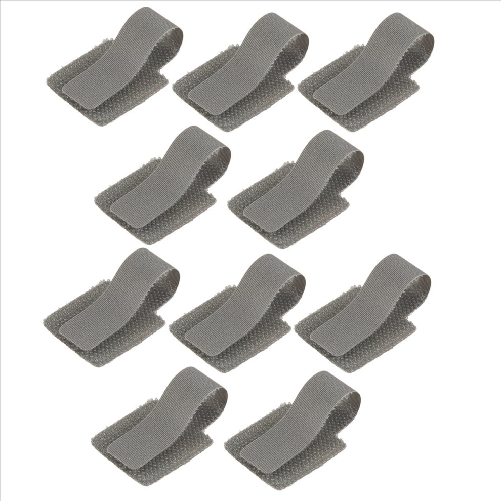 Hook And Loop Cable Management Under Desk, 80Pcs Self Adhesive Cable Ties, Reusable Wire Organizers For Cords 4854032747220
