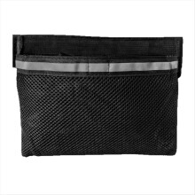 Lekvrije opbergtas voor boten, reflecterende, sterk klevende opbergnet voor boten, zwart & grijs