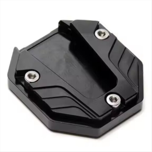 Extensor de descanso lateral para motocicleta, placa de apoio para o pé, acessórios para motocicleta