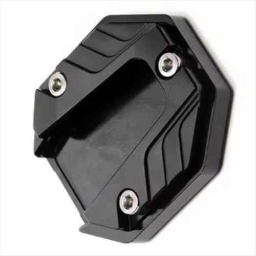 Extensor de descanso lateral para motocicleta, placa de apoio para o pé, acessórios para motocicleta 2