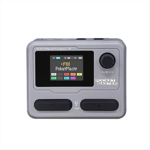 Electric Guitar Amplifier Pocket Master 1.77 LCD Screen Modeling IR Multi-Effect with OTG Looper