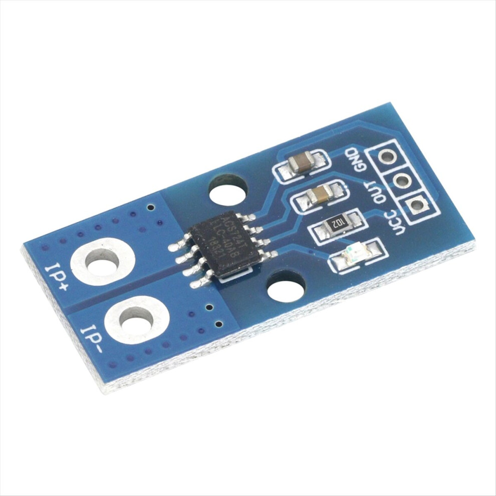 Acs724 40A Hall Current Sensor Module High Accuracy Measurement For Diy Electronics And Robotics 4853870925203