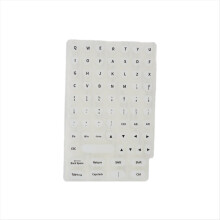 Manicure Art-tastaturpude til kvinder, beskyttende membran til kontorskrivemaskiner til lange negle, tastaturfilm D