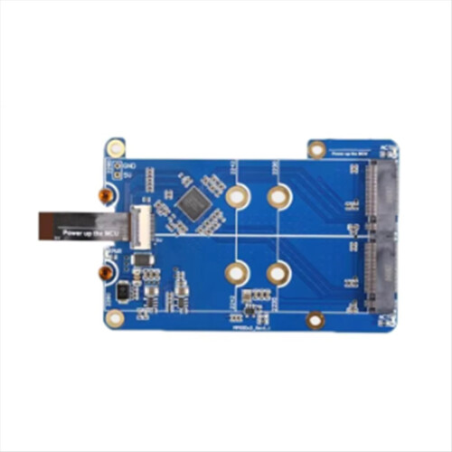 Placa Adaptadora Dual SSD PCIe para M.2 NVMe para Raspberry Pi 5 (MPS2280D) 1