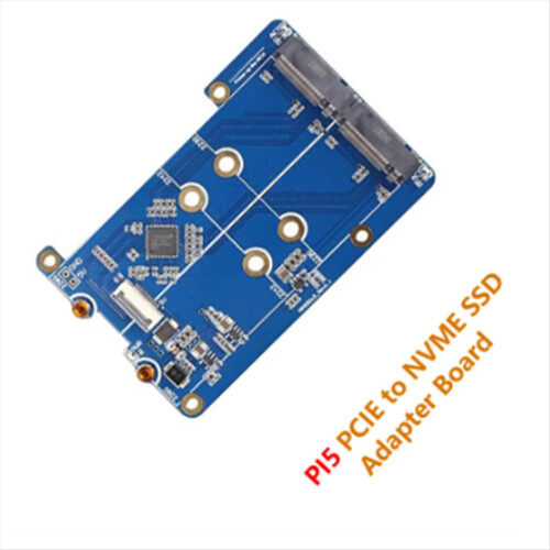 Placa Adaptadora Dual SSD PCIe para M.2 NVMe para Raspberry Pi 5 (MPS2280D) 2