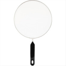 Tela anti-respingos para frigideira, protetor contra respingos de gordura, peneira fina, preta, 30 cm (12 polegadas)