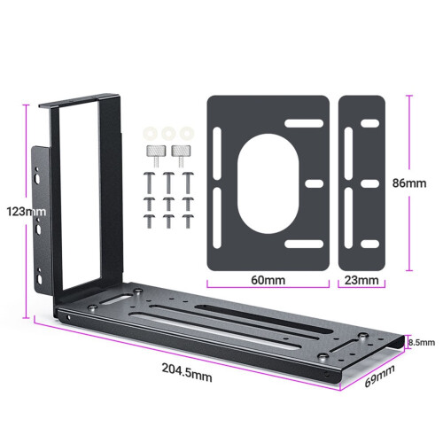 Graphics Card Bracket Vertical Placement Bracket Suction Single Slots Support 40 Series Graphics Card Bracket 1