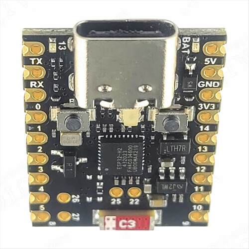 MINI ESP32-H2 Udviklingskortmodul til Mikrocontroller Programmering Læring USB Type-C ESP32 H2 1