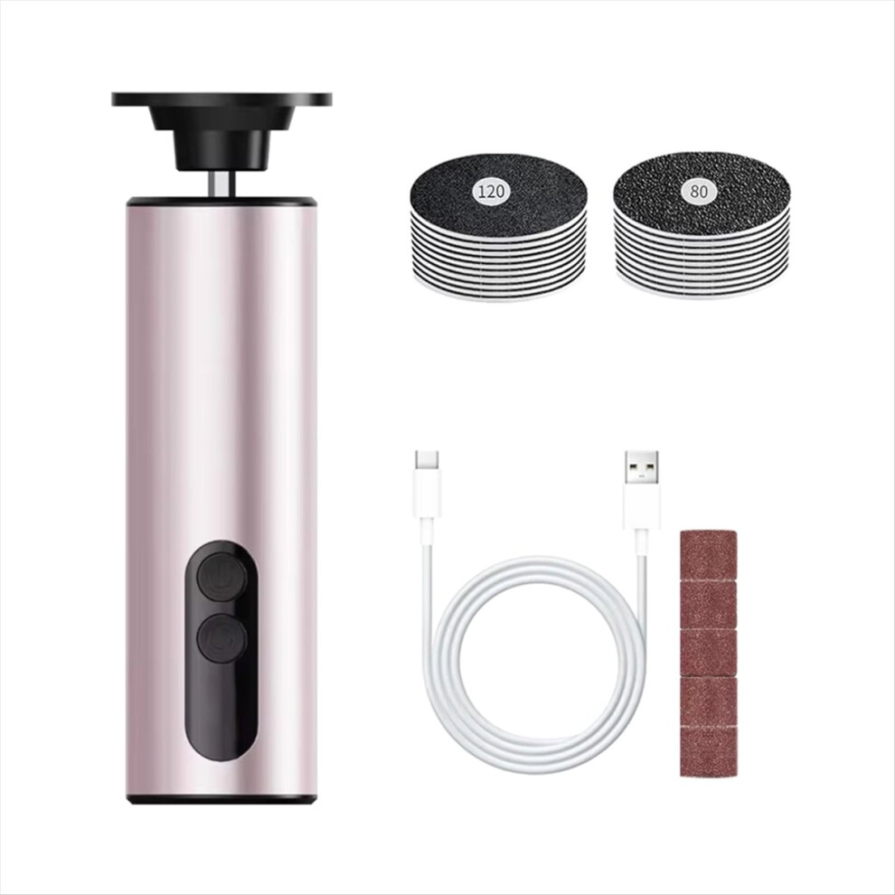 Pink Electric Foot Grinder Callus Remover For Feet Foot Exfoliation Sander Electric Foot File Pedicure Machine