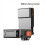 Magnetic Adapter Frame for 3 Camera Expansion Bracket Desktop Mount Base Vlgo Video Accessories 2