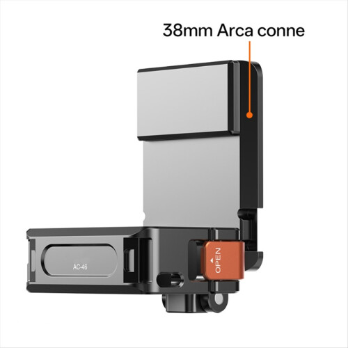 Magnetic Adapter Frame for 3 Camera Expansion Bracket Desktop Mount Base Vlgo Video Accessories 1