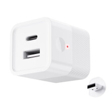 2-i-1 Smart WiFi Micro-USB Adapter Switch 5V Mini USB Strømadapter Smart Life Control USB
