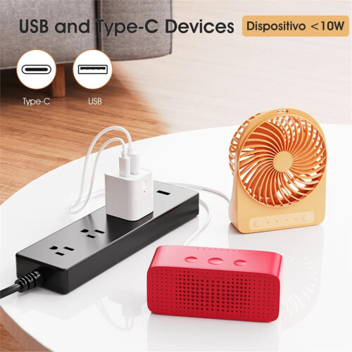 2-i-1 Smart WiFi Micro-USB Adapter Switch 5V Mini USB Strømadapter Smart Life Control USB 2
