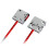 Array fiberoptisk sensor, envejsprobeforstærker, 12-24V DC matrix optisk fotoelektrisk kontaktsensor 2
